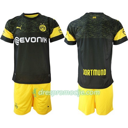 Borussia Dortmund Dres Dječji Gostujući 2018/19 Kratkih Rukava Borussia Dortmund Dres Dječji Gostujući 2018/19 Kratkih Rukava